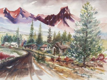 Picture of "Gray Wolf Mountain: Vigil of Salish Country"