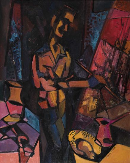 Picture of "Inspiration" (cubist painter)