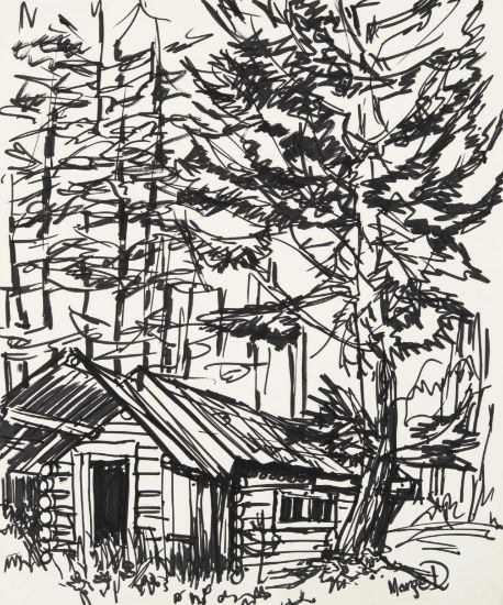 Picture of House in woods